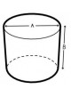 Housse de protection pour table ronde, barbecue rond