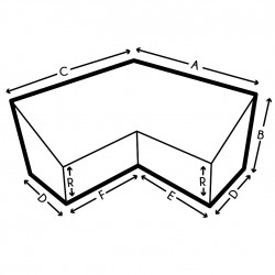 Housse de protection de canapé d'angle