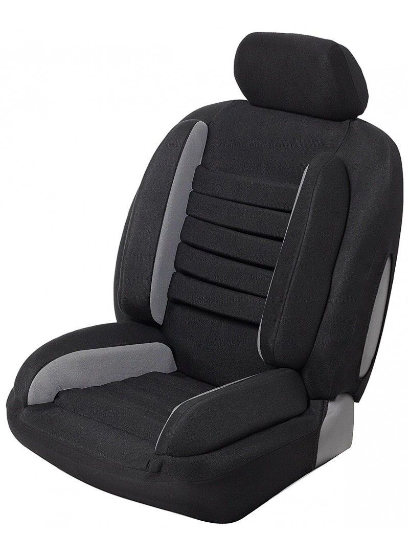Housses De Siège Auto Imperméables - Lot De 2 - Protection Noire Universelle