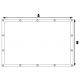 Bâches de protection PVC sur mesure - Forme 1 rectangle