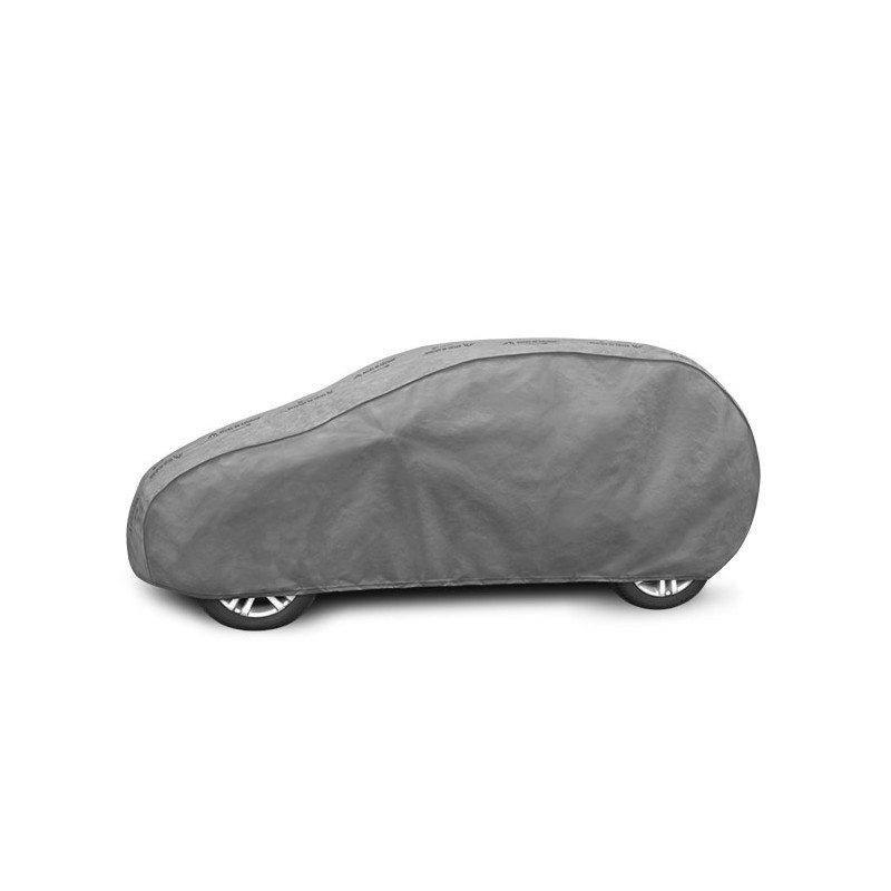 Holthly Bache Voiture Exterieur à 10 Couches, Housse Protection Voiture  100% Etanche Anti UV Soleil, Bâche pour Citadine Renault Clio, Peugeot  208,VW Polo, Citroen C3, Toyota Yaris,etc. Argent : : Auto et