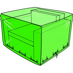 Housse pour fauteuil de jardin - 90 x 80 x 60 cm
