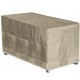 Housse table rectangulaire beige 180 x 110 x 70 beige