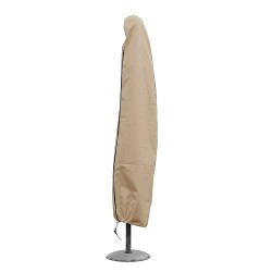 Housse parasol droit H 185 x Ø haut 25 x Ø bas 40 cm