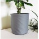 Pot de fleurs en textile - 100 % étanche - Gris