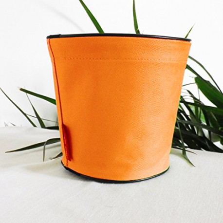 Pot de fleurs en textile - 100 % étanche, 3 tailles - Orange