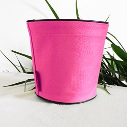 Pot de fleurs en textile - 100 % étanche, 3 tailles - Rose