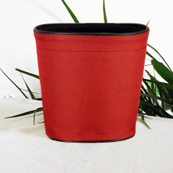 Pot de fleurs en textile - 100 % étanche, 3 tailles - Rouge