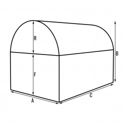 Housse de jardin sur-mesure - Forme 14- My Housse 