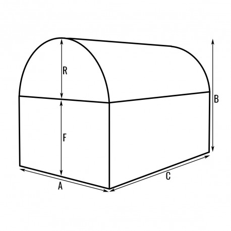 Housse de jardin sur-mesure - Forme 14- My Housse 