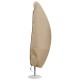 Housse de protection pour parasol déporté beige H 185 cm x diam 40 cm